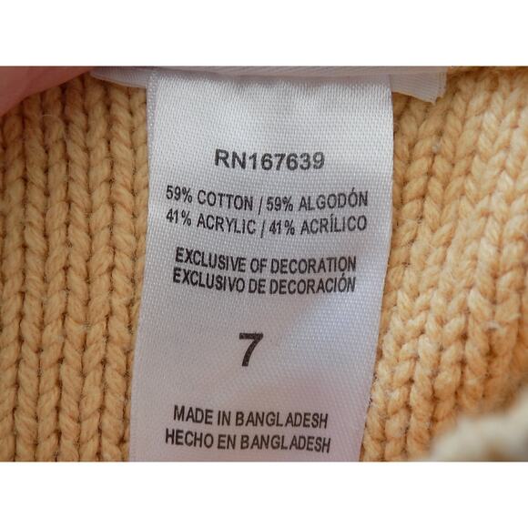 Nicole Miller sweater dress girls size 7 - Picture 4 of 5
